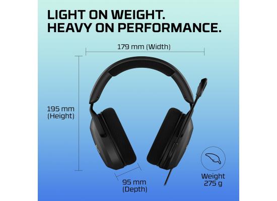 HyperX Cloud Stinger 2 Core – PC Gaming Headset, Lightweight Over-Ear Headset with mic, Swivel-to-Mute mic Function, DTS Headphone:X Spatial Audio, 40mm Drivers