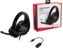 HyperX Cloud Stinger S 7.1 Wired Gaming Headset, for PC,Lightweight, Memory Foam,Swivel-to-Mute Noise-Cancelling Microphone, Black