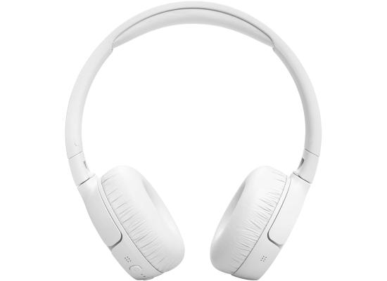 JBL Tune 670NC - Adaptive Noise Cancelling with Smart Ambient Wireless On-Ear Headphones, Up to 70H Battery Life with Speed Charge, Lightweight, Comfortable and Foldable Design (White)