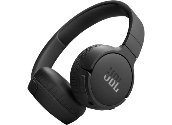 JBL Tune 670NC - Adaptive Noise Cancelling with Smart Ambient Wireless On-Ear Headphones, Up to 70H Battery Life with Speed Charge, Lightweight, Comfortable and Foldable Design (Black)
