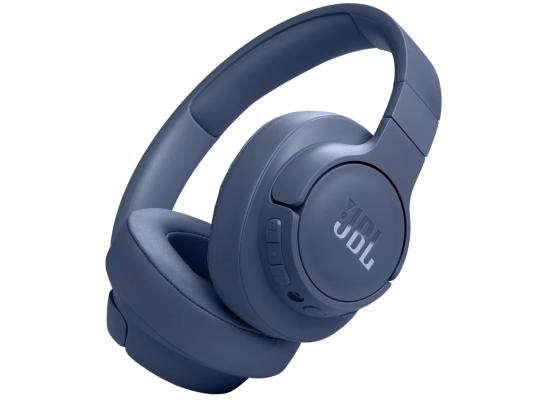 JBL Tune 770NC Adaptive Noise Cancelling Wireless Over-Ear Headphones, Pure Bass Sound, Smart Ambient, Bluetooth 5.3, Le Audio, VoiceAware, Up To 70H Battery, Multi-Point Connect - Blue