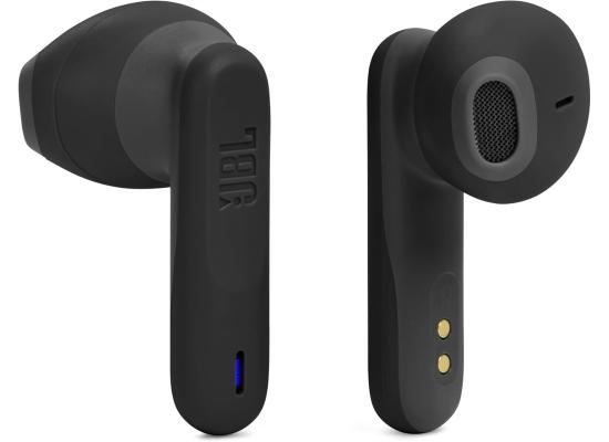 JBL Vibe Flex, Wireless Bluetooth Headphones, 12mm Drivers, 32 Hour Playback, IP54 Water and Dust Resistant - Black