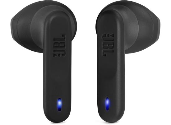 JBL Vibe Flex, Wireless Bluetooth Headphones, 12mm Drivers, 32 Hour Playback, IP54 Water and Dust Resistant - Black