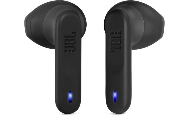 JBL Vibe Flex, Wireless Bluetooth Headphones, 12mm Drivers, 32 Hour Playback, IP54 Water and Dust Resistant - Black