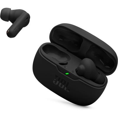 JBL Vibe Beam 2 - True Wireless Noise Cancelling Earbuds with JBL Pure Bass Sound & Smart Ambient technology, 4mics for crisp, clear calls, up to 40Hrs of Playback, IP54 Dust & Water resistant (Black)