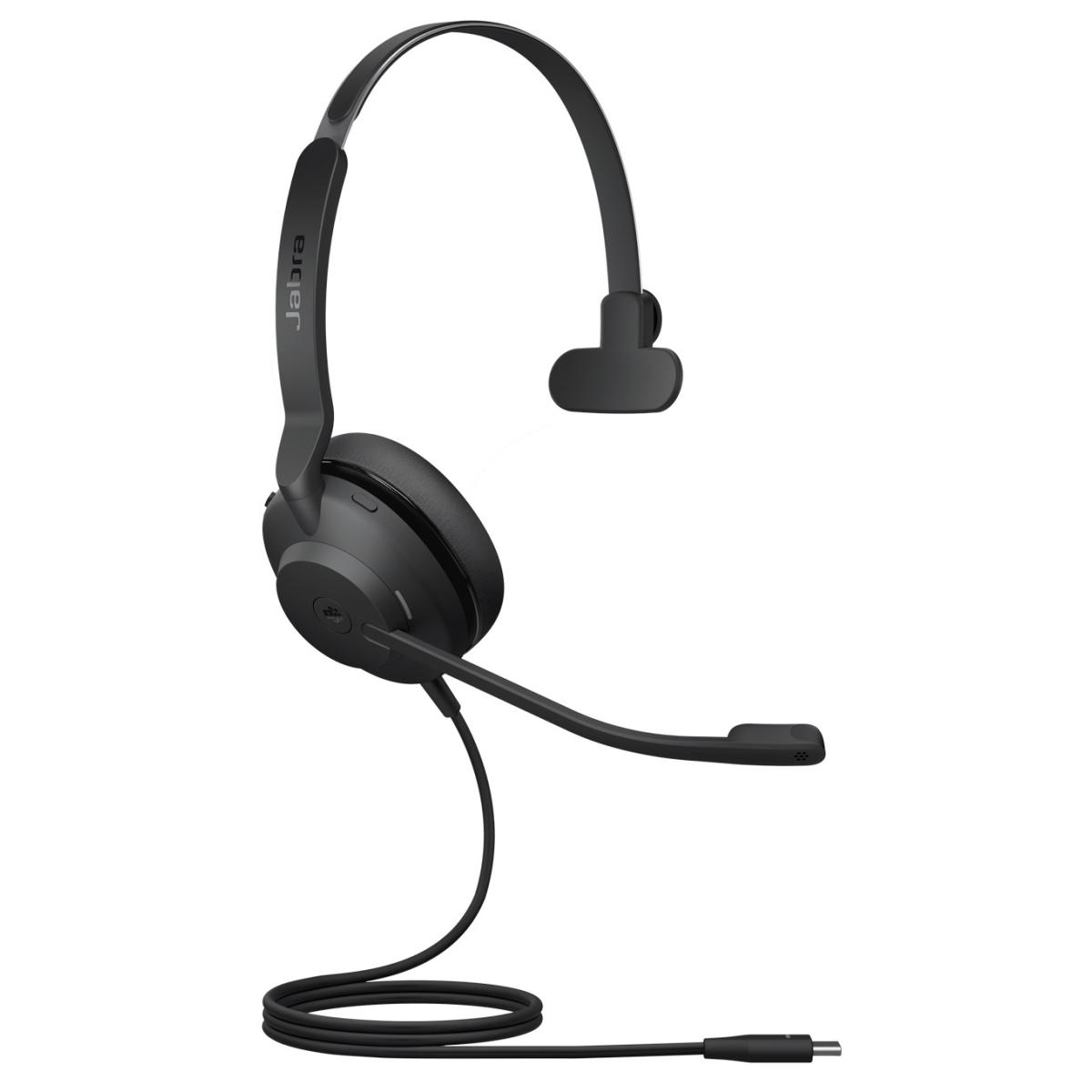 Jabra Evolve2 30 Enhanced Lightweight comfort, 2-microphone call technology , Great audio with 28mm speaker