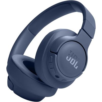JBL Tune 720BT - Wireless Over-Ear Headphones with JBL Pure Bass Sound, Bluetooth 5.3, Up to 76H Battery Life and Speed Charge, Lightweight, Comfortable and Foldable Design (Blue)