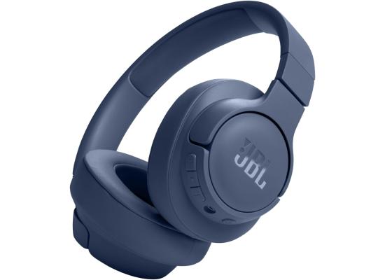 JBL Tune 720BT - Wireless Over-Ear Headphones with JBL Pure Bass Sound, Bluetooth 5.3, Up to 76H Battery Life and Speed Charge, Lightweight, Comfortable and Foldable Design (Blue)