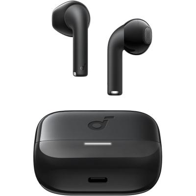 Soundcore K20i by Anker, Semi-in-Ear Earbuds, Bluetooth Wireless, 36H Playtime, Fast Charge, Clear Sound, Comfortable Fit, ENC 2-Mic Clear Calls, Custom EQ, IPX5, Bluetooth 5.3, App Control (Renewed)