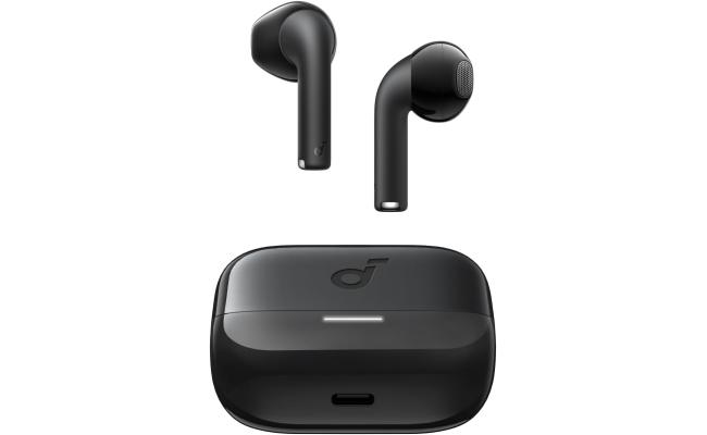Soundcore K20i by Anker, Semi-in-Ear Earbuds, Bluetooth Wireless, 36H Playtime, Fast Charge, Clear Sound, Comfortable Fit, ENC 2-Mic Clear Calls, Custom EQ, IPX5, Bluetooth 5.3, App Control (Renewed)