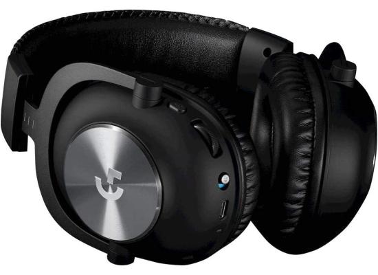 Logitech G PRO X Wireless Lightspeed Gaming Headset with BLUE VO!CE ADVANCED MIC TECHNOLOGY, DTS Headphone:X 2.0 Surround Sound 7.1, Up To 20h Battery Life