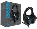Logitech G633s RGB Wired Gaming Headset, USB (DTS Headphone:X 2.0) 7.1 Surround Sound , Flip-to-Mute Mic, Swivel, Multi Platform Support (3.5mm)