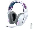 Logitech G733 Wireless Lightspeed Gaming Headset, DTS Headphone:X 2.0 surround sound 7.1,  Lightsync RGB, 278g ULTRA LIGHTWEIGHT, Up To 29 Hours Battery Life (White)