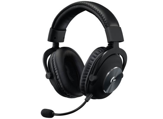Logitech Pro Gaming Wired Headset 7.1 Surround Sound w/ Advanced Sound Card & Pro Grade Unidirectional Mic- Black