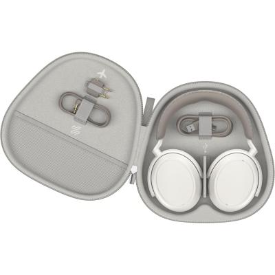 Sennheiser MOMENTUM 4 Wireless Headphones, Bluetooth for Crystal-Clear Calls w/ Adaptive Noise Cancellation, 60h Battery Life, Customizable Sound & Lightweight Folding Design - White