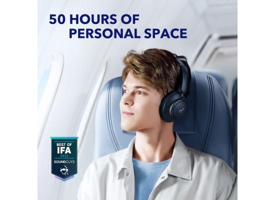 soundcore by Anker Space Q45 Adaptive Active Noise Cancelling Headphones, Reduce Noise by Up to 98%, 50H Playtime, App Control, LDAC Hi-Res Wireless Audio, Comfortable Fit, Clear Calls, Bluetooth 5.3