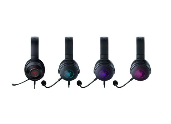 Razer Kraken V3 X WIred PC Gaming Headset 7.1 HyperClear Surround Sound Chroma RGB Lighting w/ Bendable Cardioid Mic