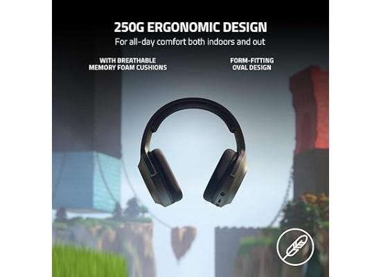 Razer Barracuda X 2022 4in1 USB-C Wireless+Bluetooth Lightweight Gaming Headset 7.1 Surround Sound For (PC) Up To 50 Hours Battery, Multiplatform: PS5, PS4, Xbox, Android - Black