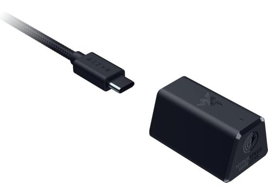 Razer BlackShark V2 HyperSpeed Wireless 2.4GHz, Bluetooth, USB, Gaming Headset, THX 7.1 Spatial Audio - 70 Hr Battery w/USB Type C Charging - Black