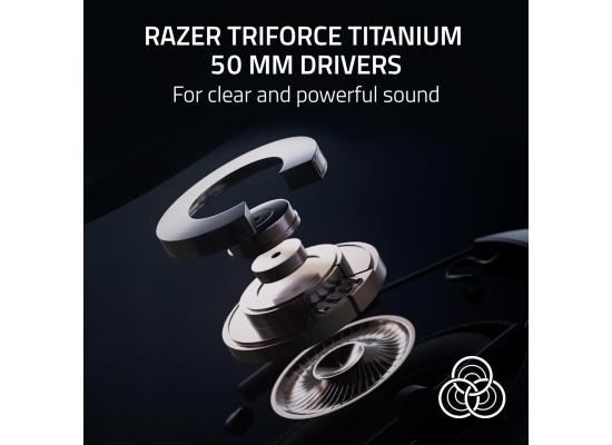 Razer BlackShark V2 HyperSpeed Wireless 2.4GHz, Bluetooth, USB, Gaming Headset, THX 7.1 Spatial Audio - 70 Hr Battery w/USB Type C Charging - Black