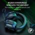 Razer BlackShark V2 HyperSpeed Wireless 2.4GHz, Bluetooth, USB, Gaming Headset, THX 7.1 Spatial Audio - 70 Hr Battery w/USB Type C Charging - Black
