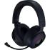 Razer Kraken V4 PRO RGB Chroma Wireless Pro Level Gaming Headset (2.4GHz, Bluetooth) USB, 3.5 mm, OLED Control Hub, Thx Spatial Audio 7.1 w/Super Wideband Mic for PC, Mac, PS5, Smartphone - Black