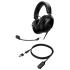 HyperX Cloud III DTS:X Spatial Virtual 3D Surround Sound Gaming Headset w/ Improved Bass & Superior Noise-cancelling Mic Quality & Onboard Controls , Multiplatform Compatibility (USB-C, USB-A, and 3.5mm) - Blackout