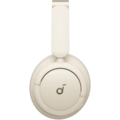 Soundcore Q30 by Anker, Hybrid Active Noise Cancelling Headphones, Multiple Modes, Hi-Res Audio, 50H Playtime, Comfortable Fit, Bluetooth, Beige.