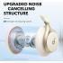 Soundcore by Anker, Space One, Active Noise Cancelling Headphones, 2X Stronger Voice Reduction, 40H ANC Playtime, App Control, LDAC Hi-Res Wireless Audio, Comfortable Fit, Clear Calls, Bluetooth 5.3, Latte Cream