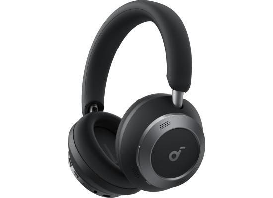 Soundcore Space One Pro, FlexiCurve Over-Ear Headphone, Adaptive Active Noise Cancelling Headphones Driven by 6 Mics, 60H Lossless Audio, Ultra-Fast Charging, Hi-Res Wireless, Comfortable Fit