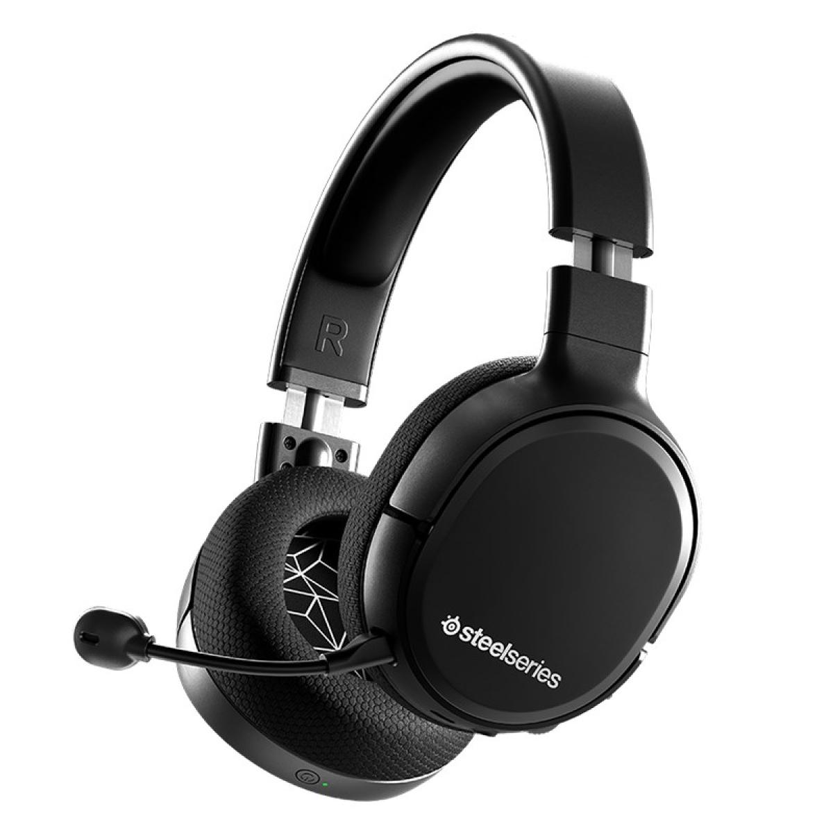 SteelSeries Arctis 1 Wireless Gaming Headset - Detachable Clearcast Microphone – for PC, PS4, PS5, Xbox