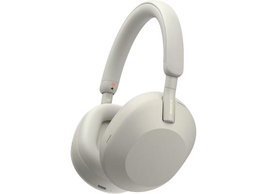 Sony WH-1000XM5 The Best Ultra LightWeight & Comfortable Wireless Noise Canceling Headphones, Soft Fit Synthetic Leather, Integrated Processor V1, With 4 Beamforming Microphones, Up To 30-Hour Battery Life - Silver