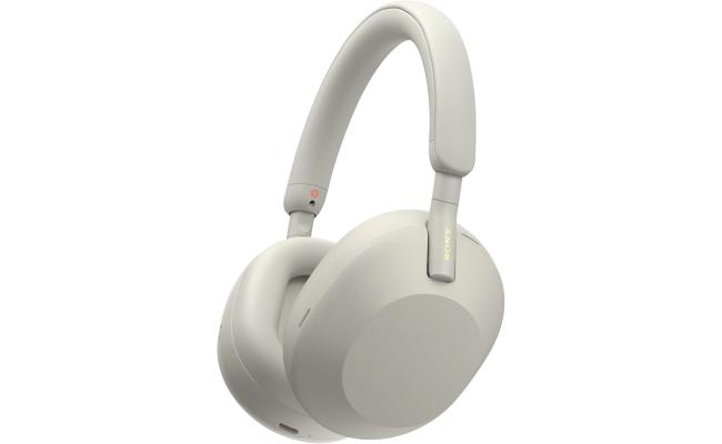 Sony WH-1000XM5 The Best Ultra LightWeight & Comfortable Wireless Noise Canceling Headphones, Soft Fit Synthetic Leather, Integrated Processor V1, With 4 Beamforming Microphones, Up To 30-Hour Battery Life - Silver