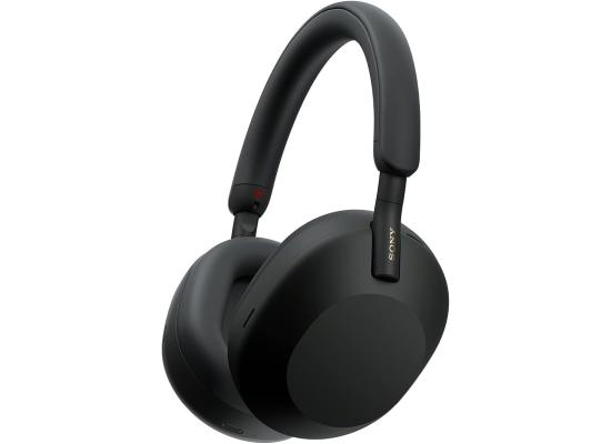 Sony WH-1000XM5 The Best Ultra LightWeight & Comfortable Wireless Noise Canceling Headphones, Soft Fit Synthetic Leather, Integrated Processor V1, With 4 Beamforming Microphones, Up To 30-Hour Battery Life - Black