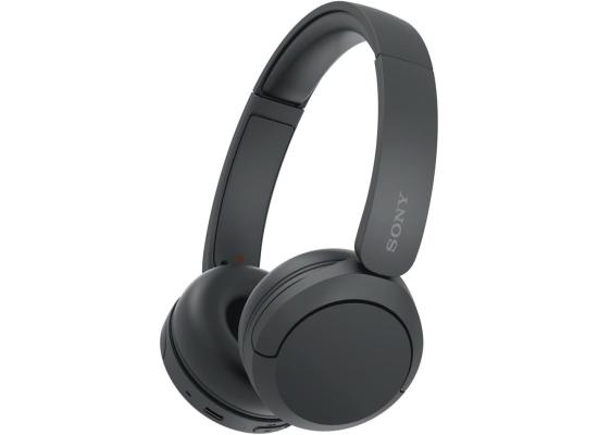 Sony WH-CH520 Wireless Headphones Bluetooth On-Ear Headset with Microphone and up to 50 Hours Battery Life with Quick Charging, Black