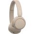 Sony WH-CH520 Wireless Headphones Bluetooth On-Ear Headset with Microphone and up to 50 Hours Battery Life with Quick Charging, beige