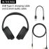 Sony WH-CH720N Noise Canceling Wireless LightWeight & Comfortable Headphones Bluetooth Over The Ear Headset with Microphone and Alexa Built-in, Up to 35-Hour Battery Life - Black