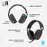 Logitech Zone Vibe 100 Wireless (Bluetooth 5.2) Over-Ear Lightweight Professional Headset, Dual Omni-Directional Noise Canceling Microphones, USB-C Charging, For Win, macOS, iOS, Android  - Graphite
