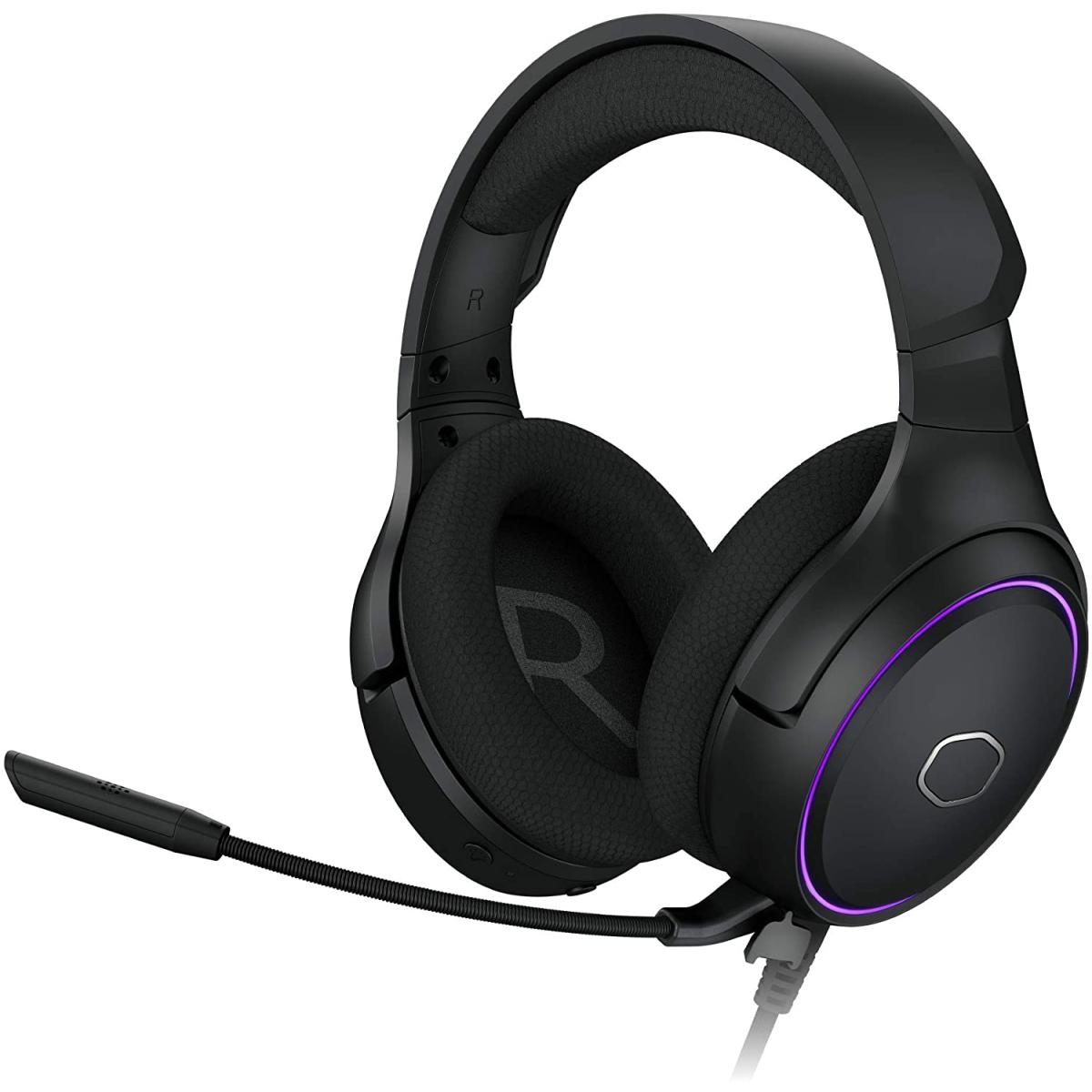 Cooler Master MH650 RGB Virtual 7.1 Surround Sound, Omnidirectional Mic, and USB Connectivity Multiplatform Compatibility Gaming Headset