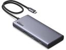 UGREEN USB-C Hub,Revodok 8-in-1,Plug And Play, Input (1 XUSB-C) , Output(2 HDMI,1 Display Port ,2 USB A&C 3.2 Ports ), Video (HDMI 1 ,HDMI 2,DP Up To 4K@60Hz) USB (USB-C ,USB-A ),Charging (USB-C Supports PD 3.0 , 100W),CM639/35625
