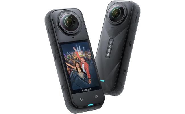 Insta360 X5 - Waterproof 8K 360° Action Camera, Leading Low Light, Invisible Selfie Stick Effect, Rugged and Replaceable Lens, 3-Hour Battery, Built-in Wind Guard, Stabilization, Triple AI Chip Design