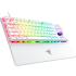 Razer - Huntsman V3 Pro TKL Wired Analog Optical Esports Keyboard with with Snap Tap Mode Rapid Trigger and Adjustable Actuation - White