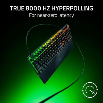 Razer Huntsman V3 Pro 8KHz - Analog Optical Esports Keyboard - USB Cable, User Manual, RZ03-05530100-R3M1