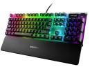 SteelSeries Apex 5 Wired RGB Hybrid Mechanical Gaming Keyboard w/ OLED Smart Display, Tactile Click Of A Blue Switch With Membrane Smoothness