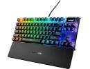 SteelSeries APEX 7 TKL OLED Smart Display, Wired RGB Mechanical Gaming Keyboard w/ Media Controls – Linear & Quiet Red Switch