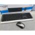 FAMOR CS100 Wireless 2.4GHz Kit, Keyboard & Mouse Combo, 1600 DPI High Grade Mouse, Metallic Grey & Black Color