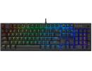 Corsair K60 RGB PRO Full-Sized Black Wired Mechanical Gaming Keyboard w/ Transparent Design, More Brighter - CHERRY MV