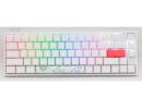 Ducky One 2- SF BROWN switch White keycaps White case/ RGB Mechanical Gaming Keyboard 