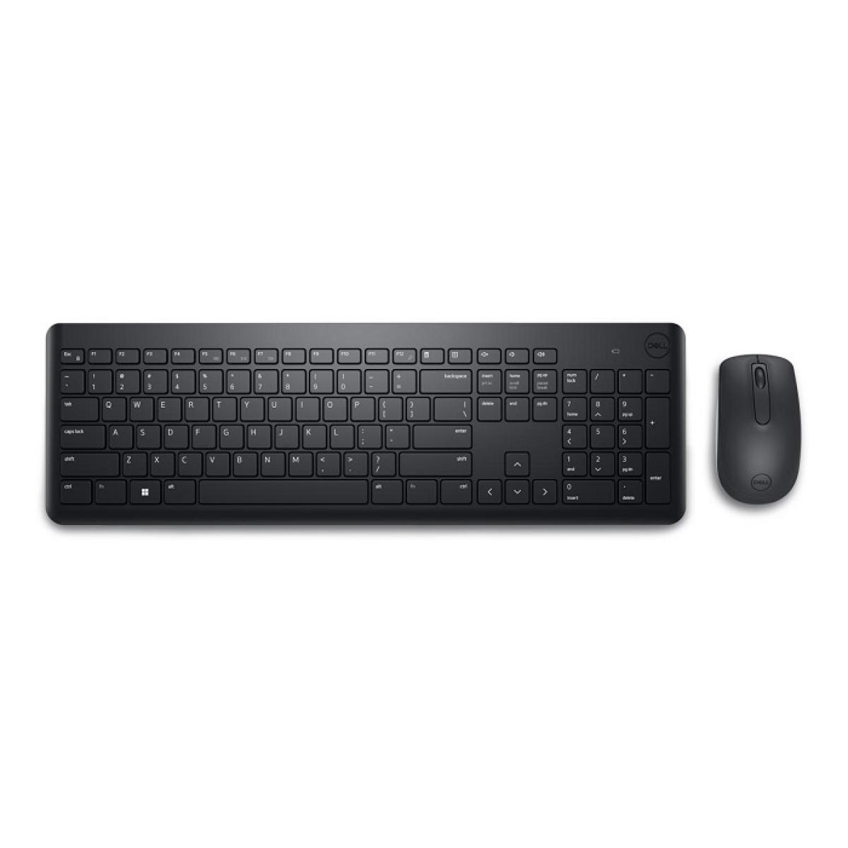 Dell KM3322W Wireless Kit Keyboard & Mouse Combo w/Function & Dedicated Keys - عربي