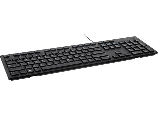 Dell KB216 Multimedia Wired Keyboard - Black (عربي)
